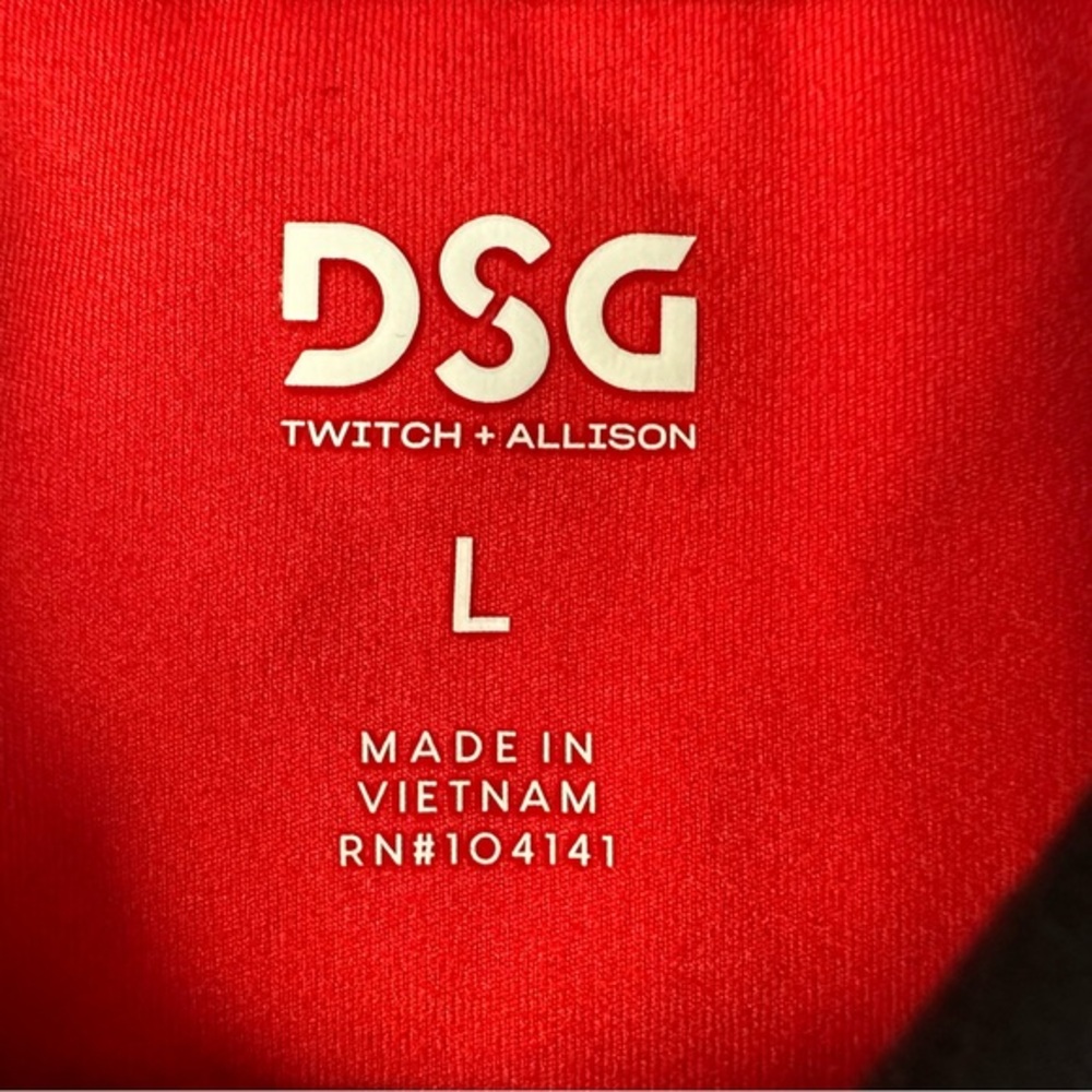 DSG Twitch +‎ Allison Cropped Athletic Top | Red/Black/Purple - Picture 5 of 6